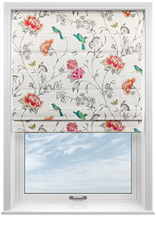 Borneo, Orchid - Twist&Fit Roman Blind